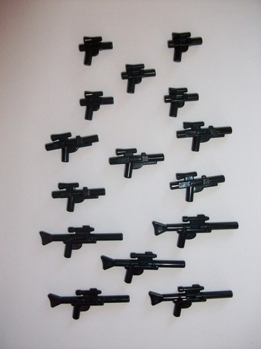 Lego black minifig star - minifig, wars